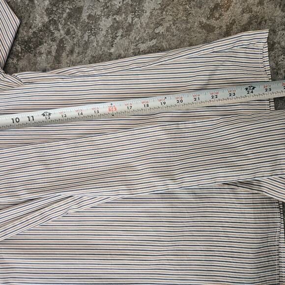 Amy Kuschel Striped Silk Pussybow Blouse Parisian Chic Preppy Academia Sz Medium - Picture 6 of 8